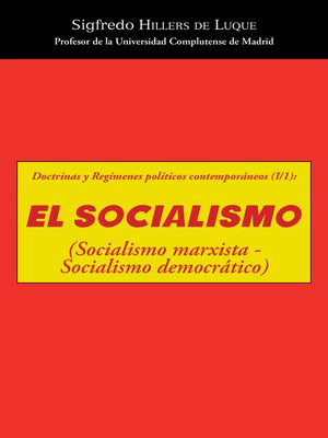 cover image of El socialismo